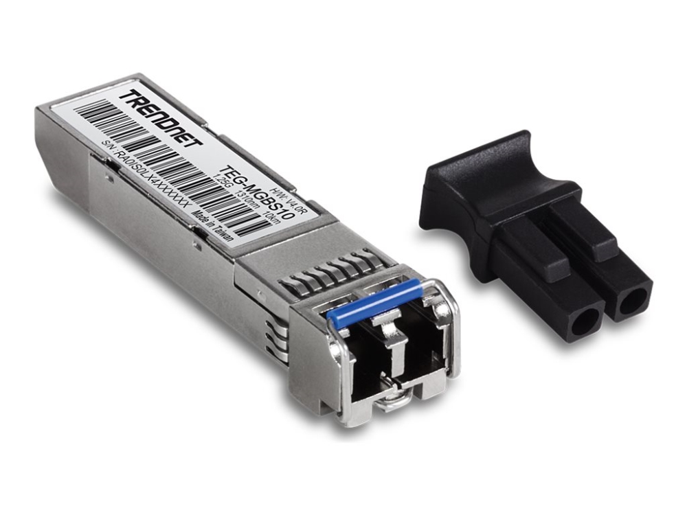 Trendnet Teg Mgbs10 - Sfp (Mini-Gbic) Transceiver-Modul - 1Gbe - 1000Base-Lx - Lc Single Mode - Bis Zu 10 Km - 1310 Nm - Taa-Konform