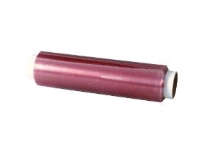 Unperforierte Folie B30cm X L300m 7My Pvc Rosa,1 Rl