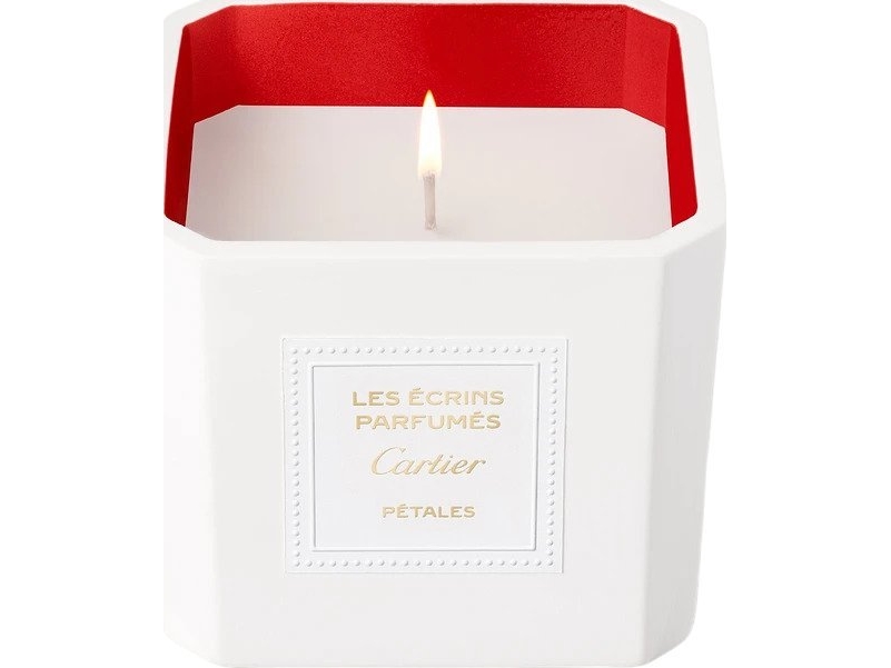 Cartier Les Ecrins Płatki, Scented Candle, 220 g Unisex