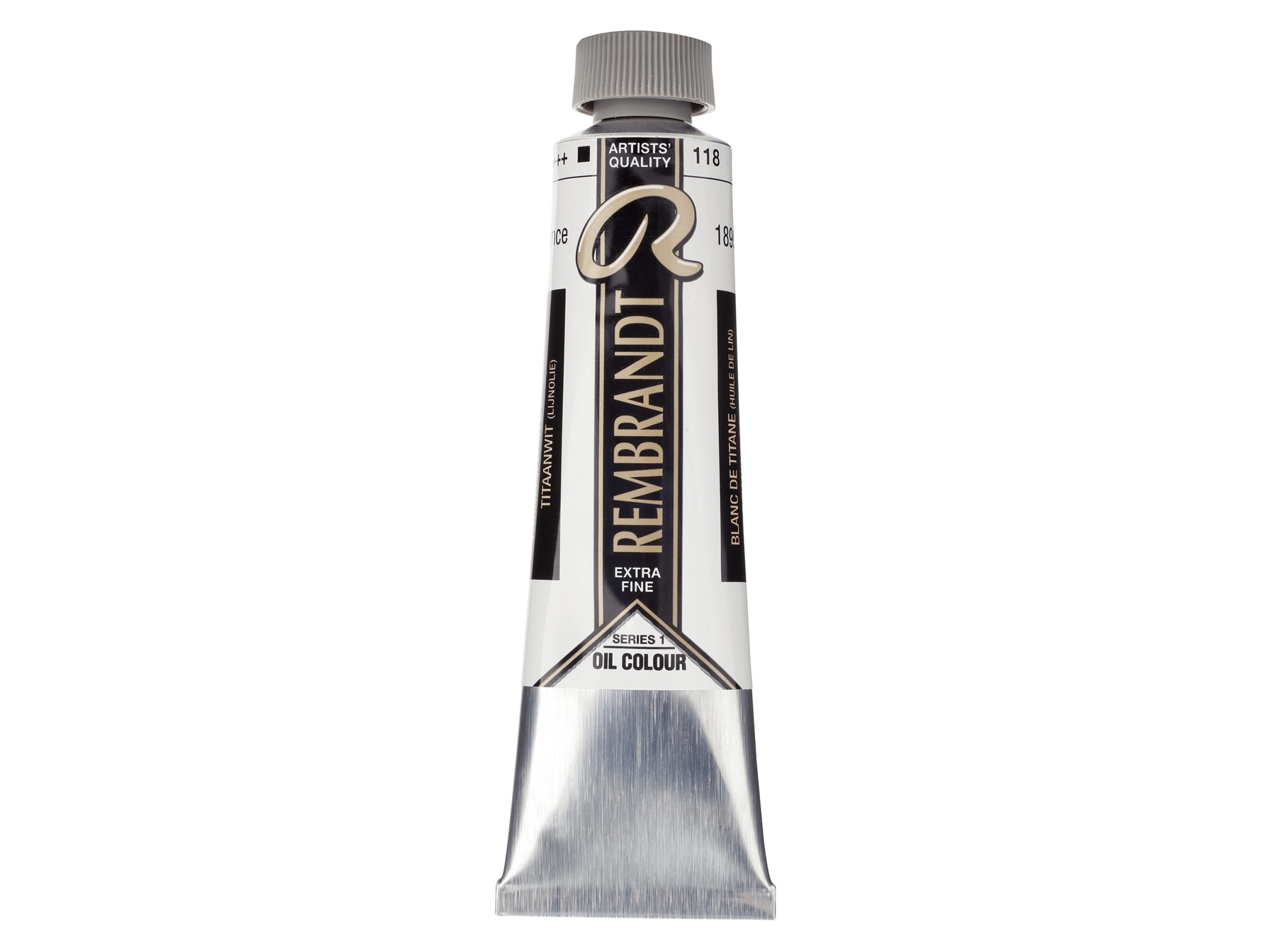 Rembrandt Oil Colour Tube Titanium White (Linseed Oil) 118 | Skola & Hobby - Konstmaterial - Akryl & Akvareller | GameStuff