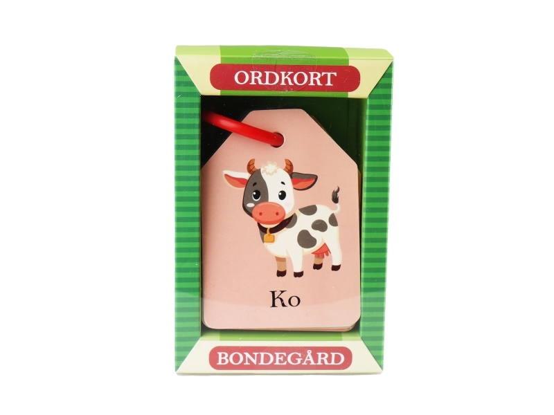 Ordkort - På Bondegården | Leksaker - Spel | GameStuff