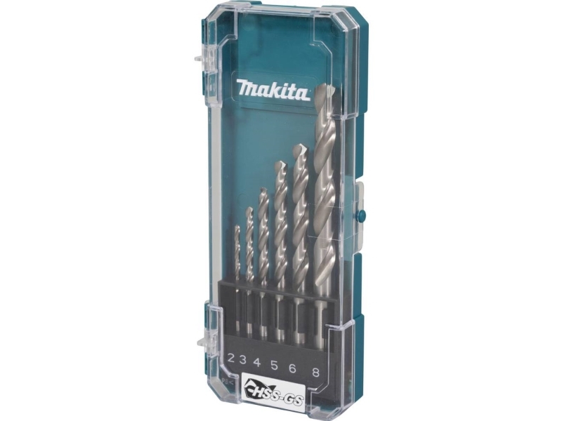 Makita D-78346 Hss-Gs Metallbohrer-Set, 6-Teilig (D-78346)