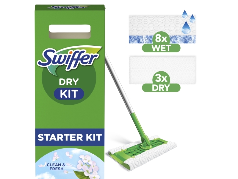 Swiffer Swiffer Floor Starter Kit Moppe 8700216656122 Modsvarer: N/A