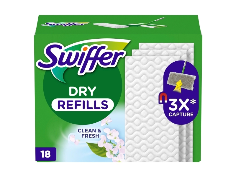 Swiffer DRY Bodentücher 18 St (8700216677226) | Vitvaror - Vitvaror tillbehör | GameStuff
