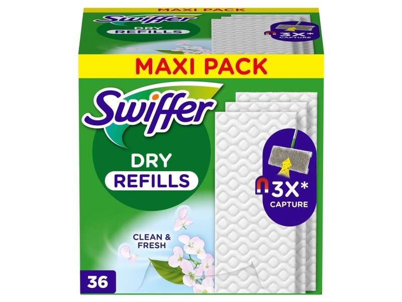 Swiffer DRY Bodentücher 36 St. (8700216677363) | Vitvaror - Vitvaror tillbehör | GameStuff