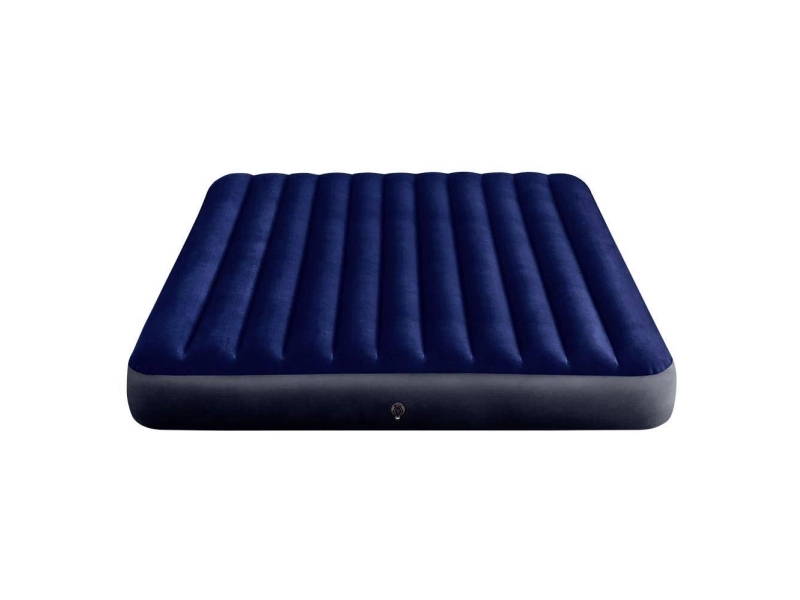 Intex Klassisk Downy Luftmadras 183x203x25 cm
