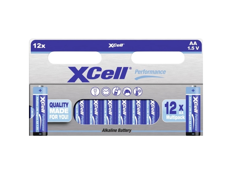 Xcell Aa-Batteri Alkali-Mangan 1,5 V 12 Stk