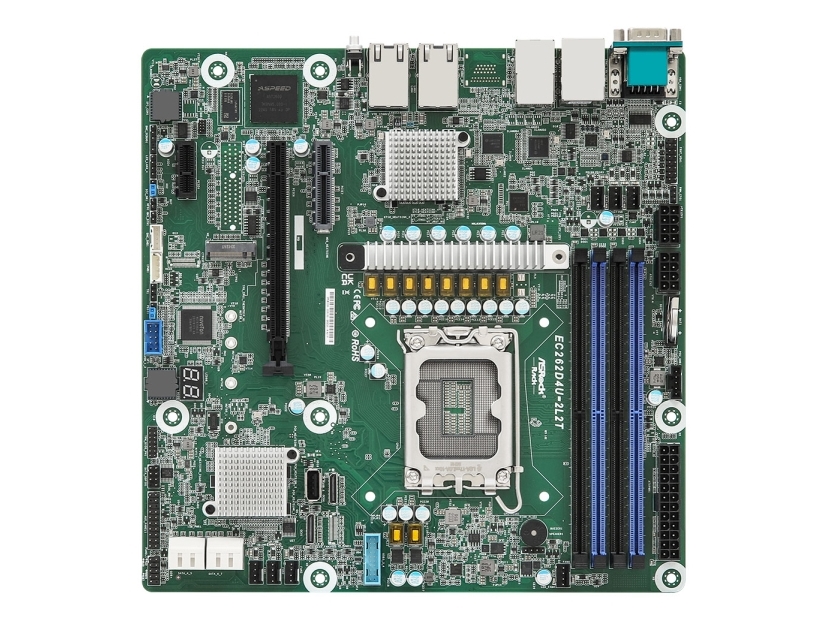 Asrock Ec262d4u-2L2t, Intel, Lga 1700, Intel Xeon , Lga 1700, Ddr5 Sdram, Dimm