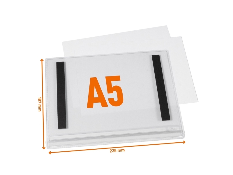 Vandtæt Infolomme A5 Magnetisk - 5 Stk./Pakke
