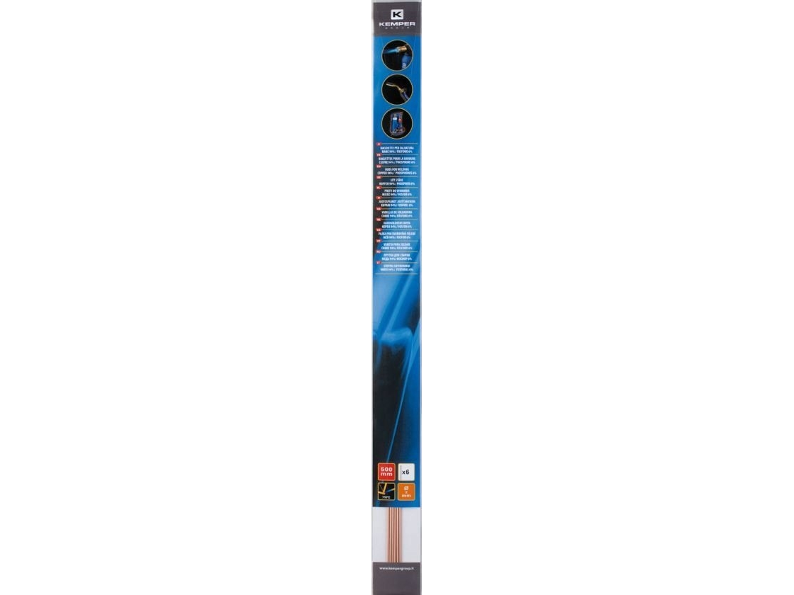 Kobberlod "Kemper" 6 Stk.
