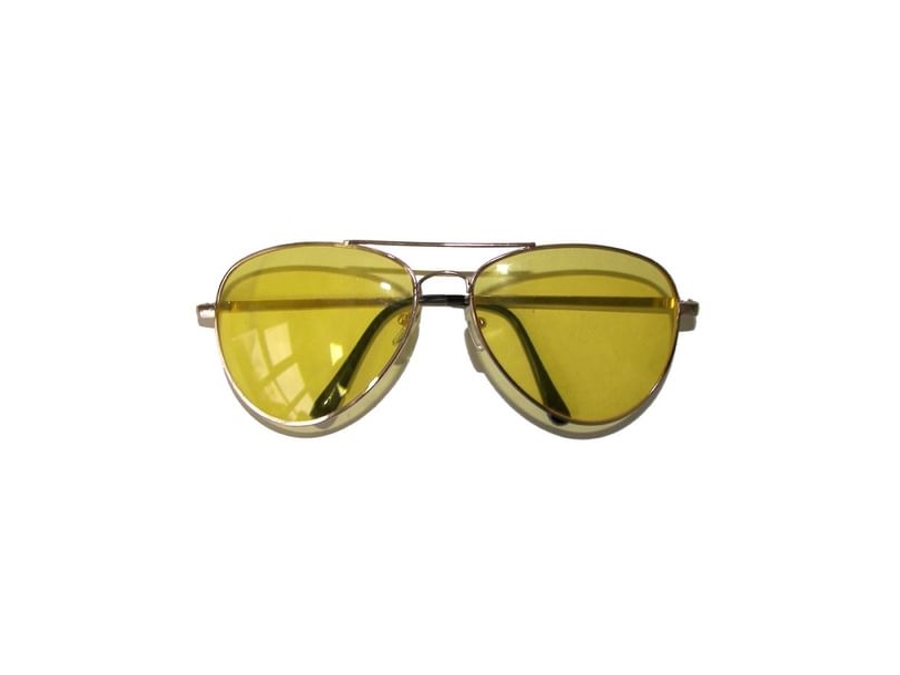 Brille Mit Gelben Gläsern