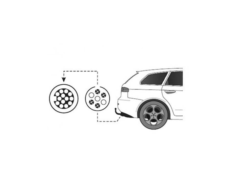 Thule adapter 7/13 POL | Bilvård & Biltillbehör - Transportutrustning - Cykelställ - Reservdelar | GameStuff