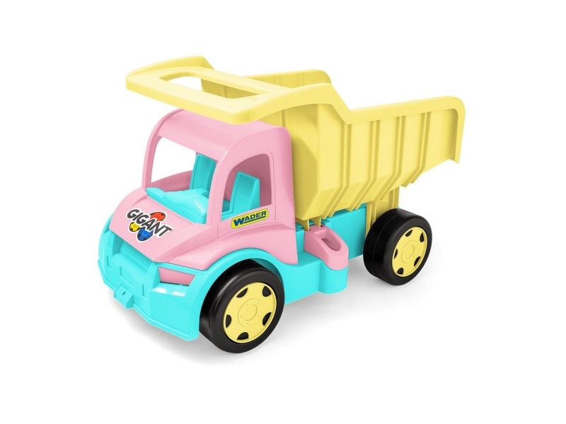 Giant Dump Truck Pink And Cream