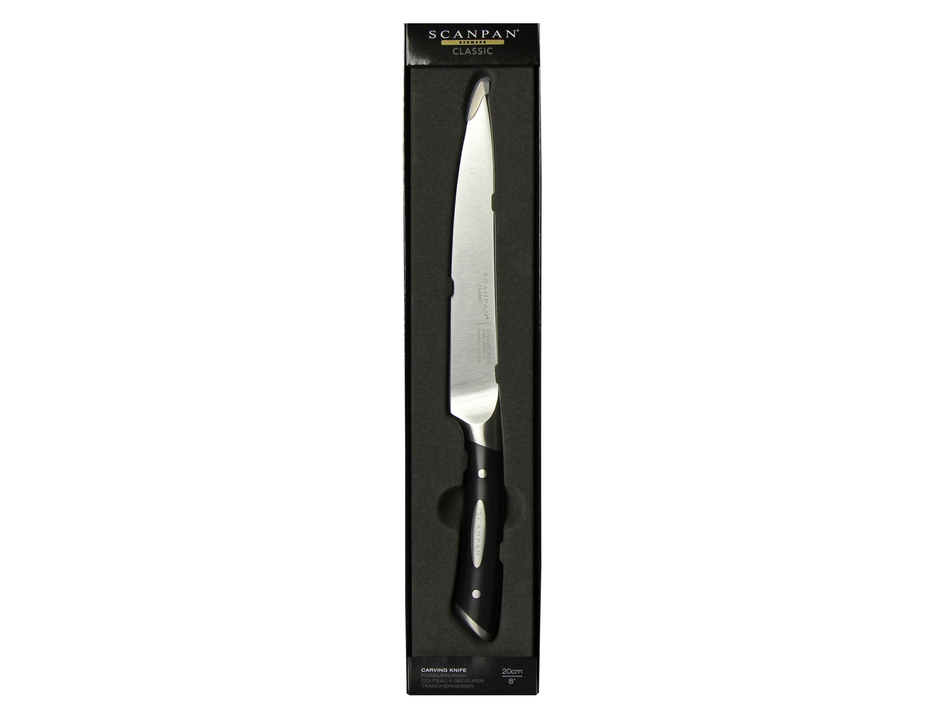 Scanpan 20 cm täljkniv - Classic | Köksutrustning - Knivar och brynstål - Knivblock | GameStuff