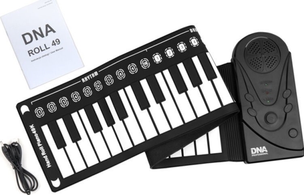 Bitmat Dna Professional Sulankstomas vaikiškas pianinas DNA ROLL 49