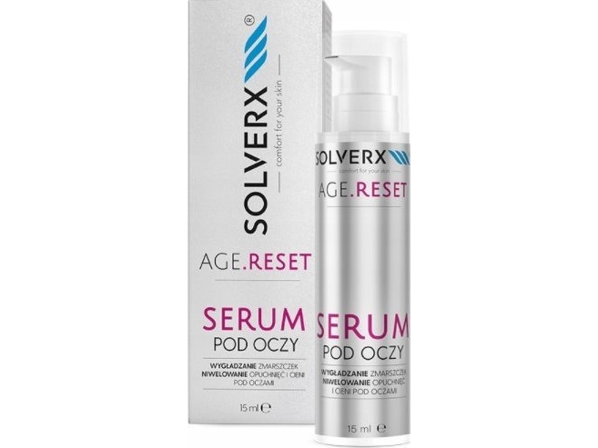 Solverx Age.Reset Eye Serum - Smoothing Wrinkles &Amp Eliminating Puffiness And Dark Circles 15Ml
