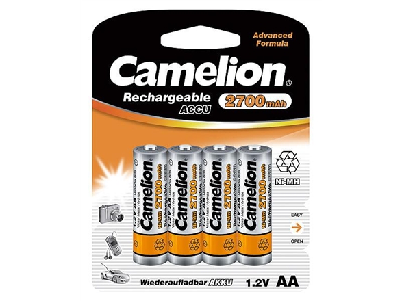 Įkraunami Elementai, Nh-Aa2700bp4, Camelion, 4 Vnt.