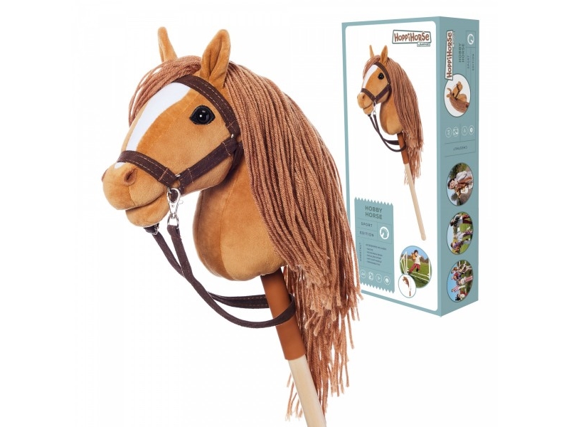 Hobby Horse Hoppihorse A4 Chestnut - Brun, Kastanjefarvet Pels