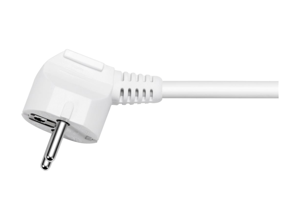 Deltaco Gt-0801 - Stikdåse (Rackversion) - 3680 Watt - Input: Power Cee 7/7 - Output-Stikforbindelser: 8 (Power Cee 7/3) - 5 M Ledning - Hvid