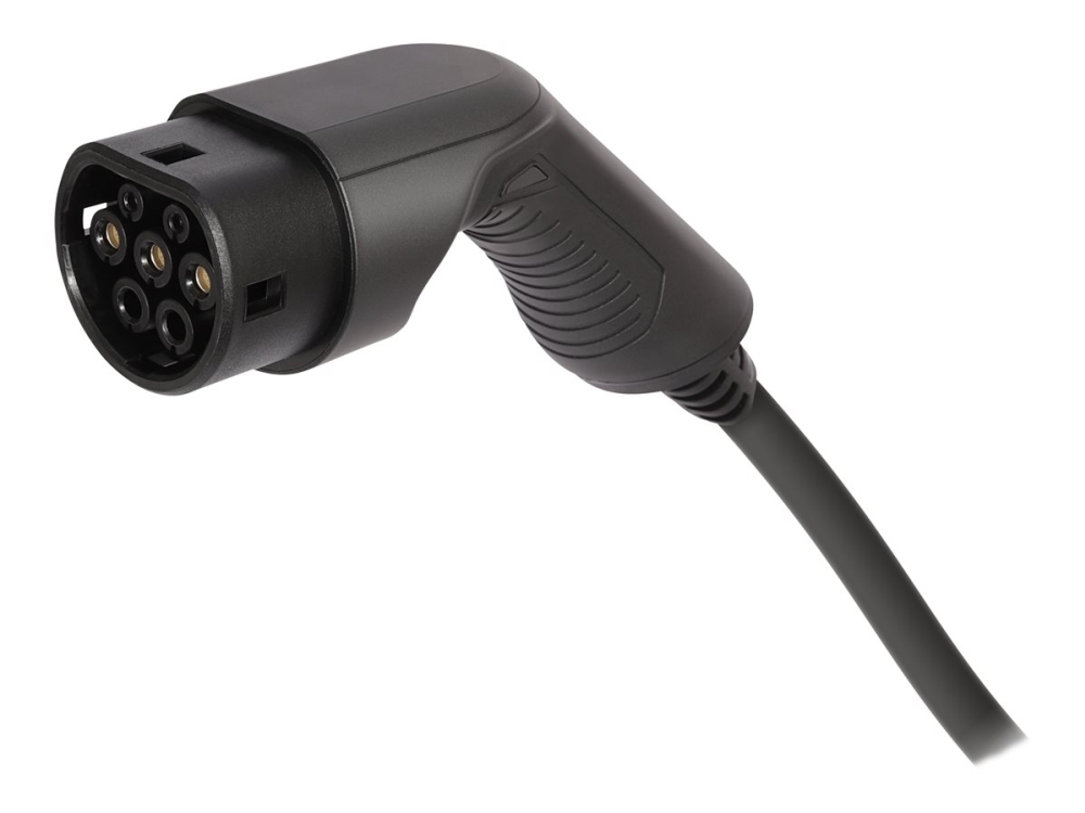 DELTACO e-Charge laddkabel för elbil typ 2-kontakt - 32A - 22 kW - 3 meter | Bilvård & Biltillbehör - Garage utrustning - Laddbox för elbil | GameStuff