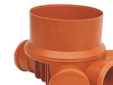 Rense-insp.brønd 315-160mm T5 - universal med fleksible indsatser og propper. Pipelife PP