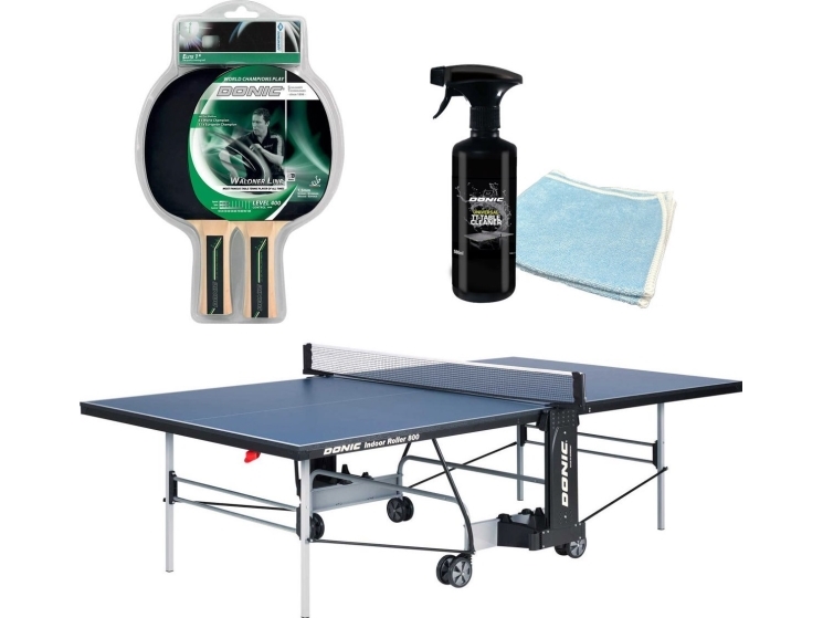 Innendørs tennisbord 19mm DONIC Roller 800 Blå