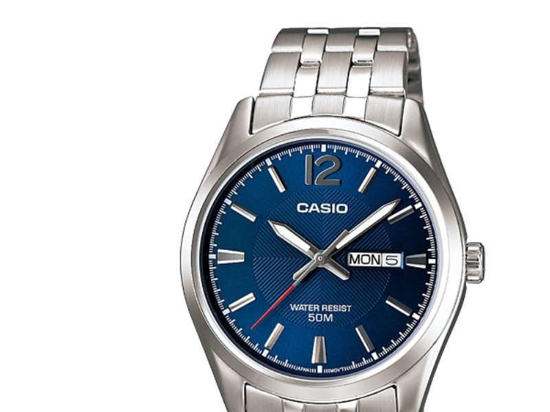 Casio Mtp-1335D 1Av Man's Watch (Zd026a) + Etui