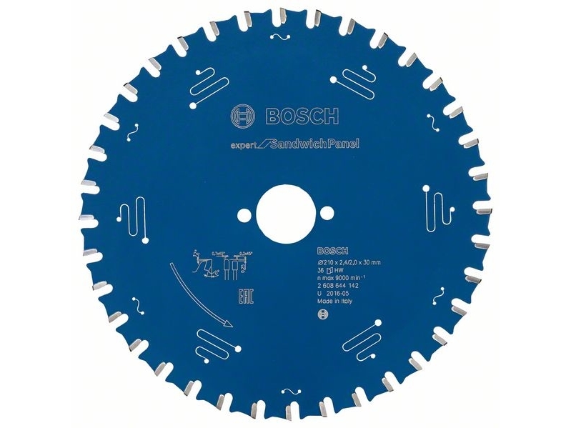 Bosch RUNDSAVKL 210X2,4X30MM 36T EXP SANDWICH