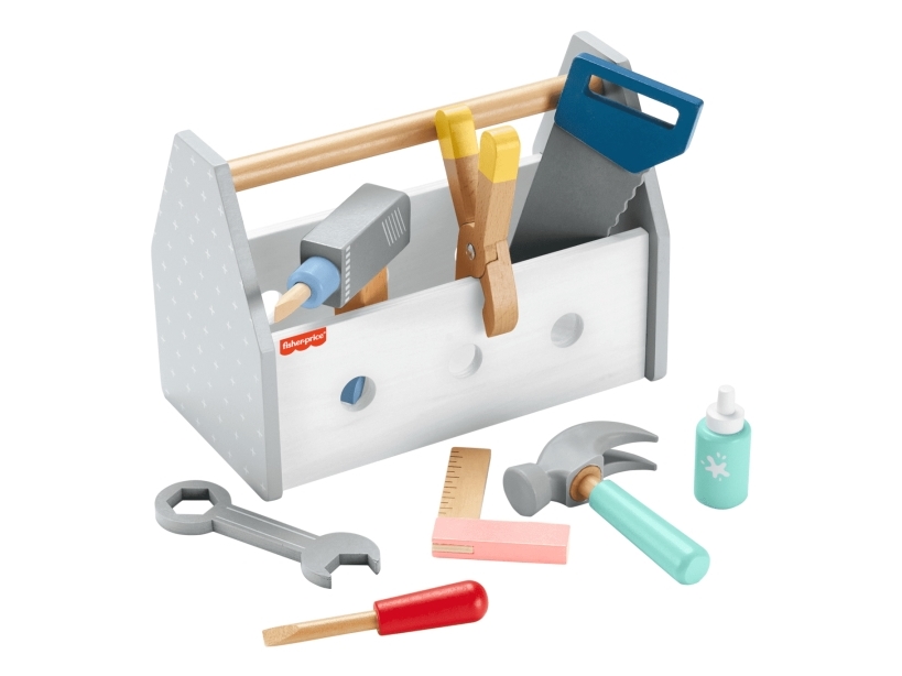Fisher-Price Wooden Tool Box Set, 3 År