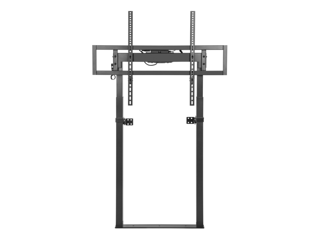 Techly Ica-Tr68mw, 139,7 Cm (55"), 2,54 M (100"), 200 X 200 Mm, 800 X 600 Mm, Aluminium, Plast, Stål, Sort