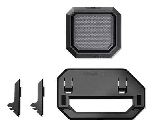 Thermaltake AC-078-ON1NAN-A1, minitorni, tornin muunnossarja, musta, torni 250, 145 mm, 266 mm