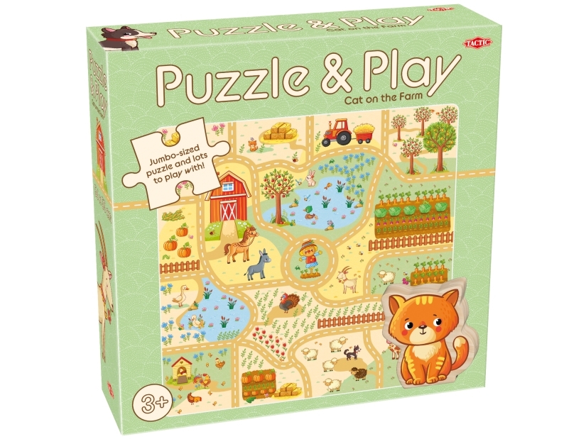 Tactic My First Puzzle & Play Cat On The Farm