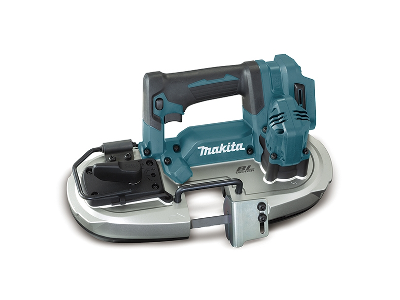 Makita båndsav 18V - DPB184Z, integrerad LED lampa, u/batteri & laddare