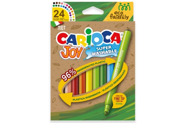 Carioca - Joy Super Washable Tusser - Ecofamily - Fine - 24 Stk