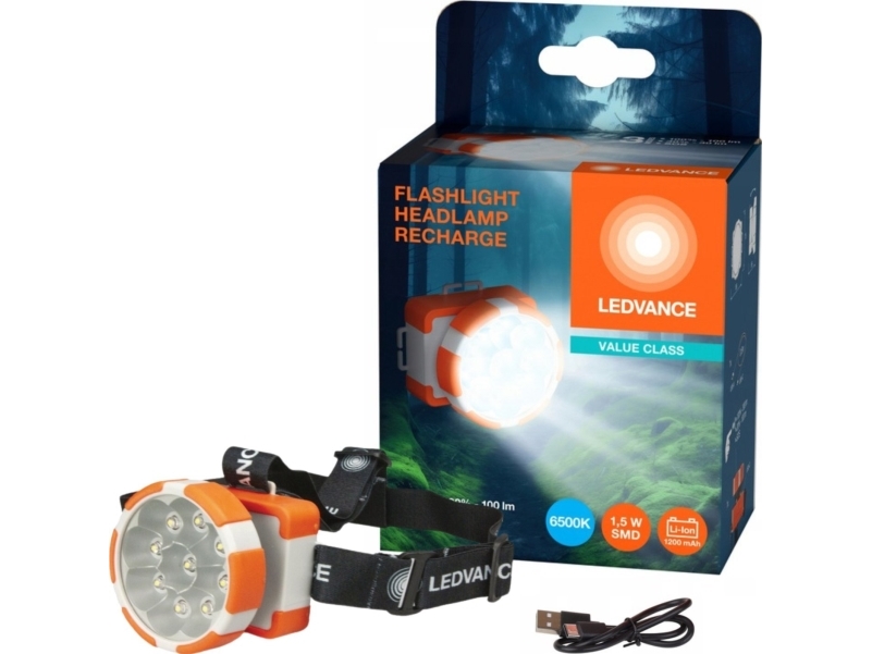 Osram Ledvance Pandelygte Genopladelig 1,5W 6500K 100Lm Usb-C