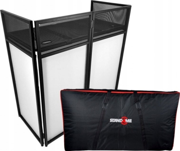STAND4ME DJ PARAWAN XL stół ekran BK/WH DJ SCREEN