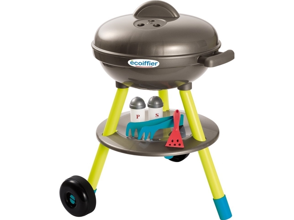 ECOIFFIER Sort kuglegrill m/tilbehør