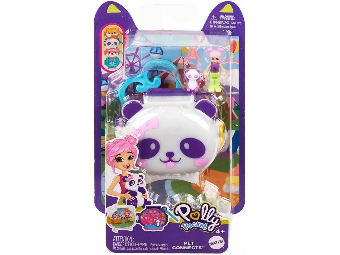 Polly Pocket Pet Connects Panda HRD38