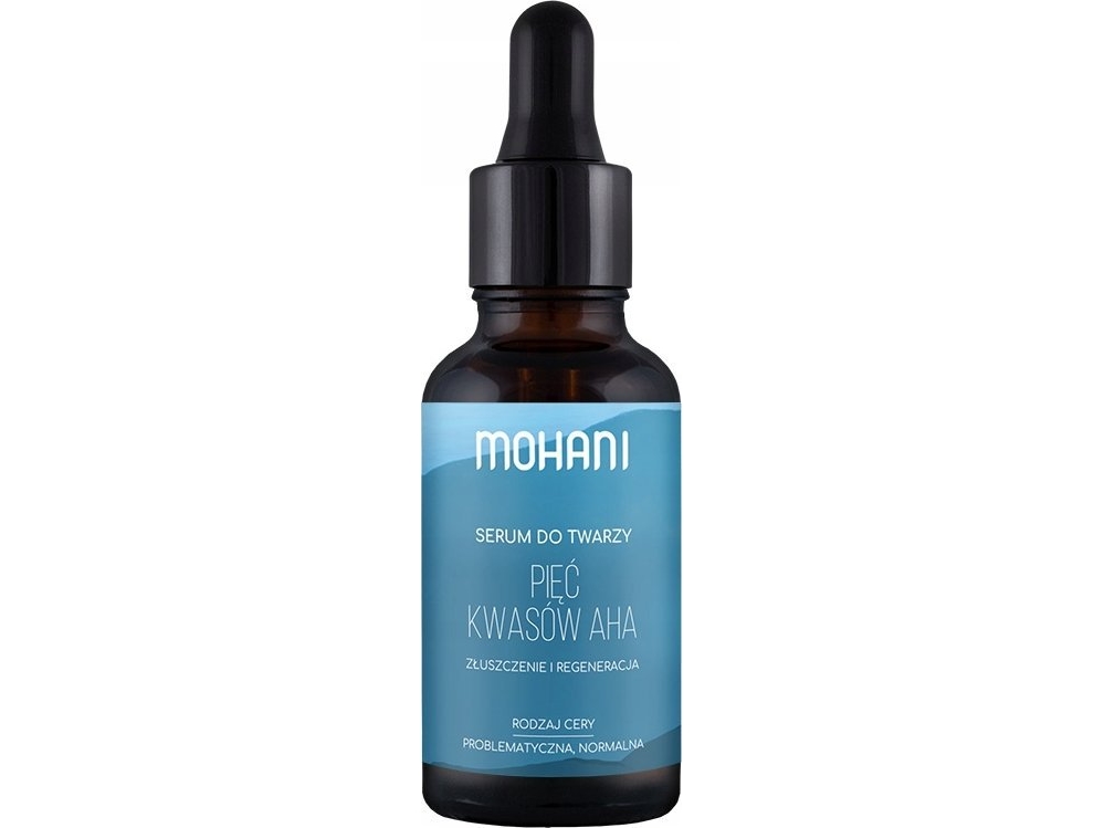 Mohani_Regenerierendes Und Exfolierendes Gesichtsserum Fünf Aha-Säuren 30Ml