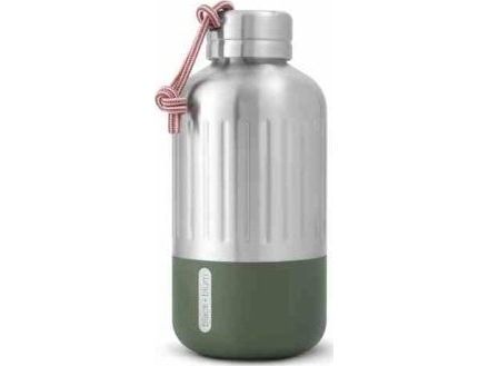 Black &amp Blum EXPLORER 650 ml stålflaska, oliv / Black+Blum | Sport & Träning - Tillbehör - Drickflaskor | GameStuff