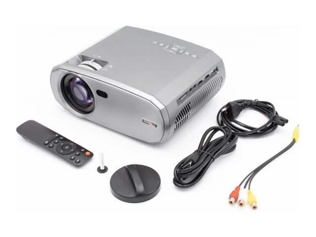 Projektor Led-Projektor Technaxx Fjernbetjening Højttaler 3W Fullhd (Sølv)