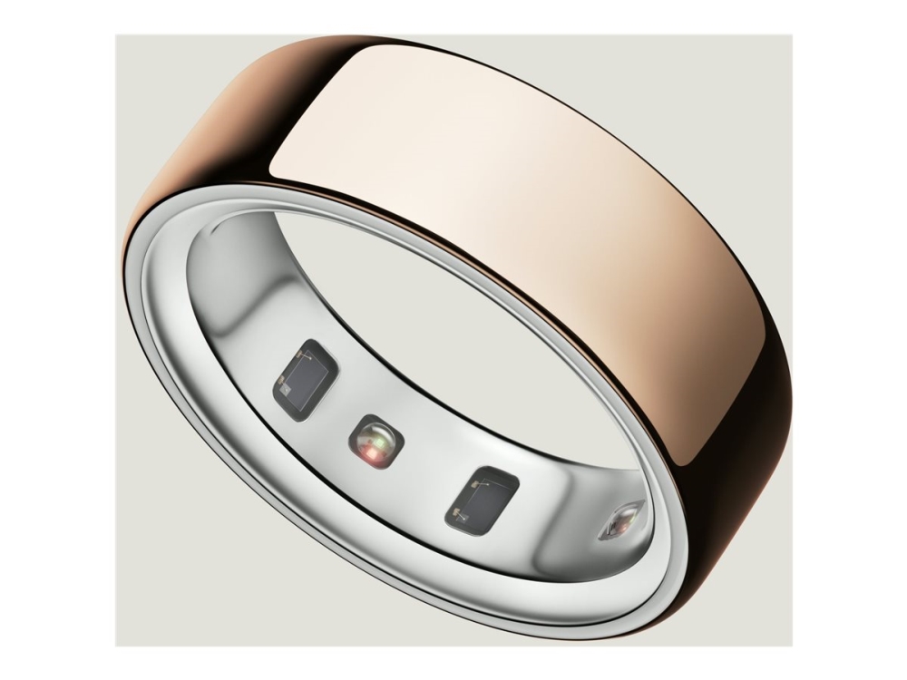 Oura Ring 4 älysormus, Rose Gold, koko 12