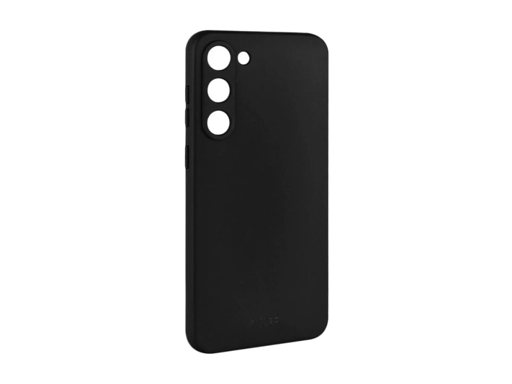 Fixed Story - Bagsidecover Til Mobiltelefon - Gummificeret - Sort - For Samsung Galaxy S24