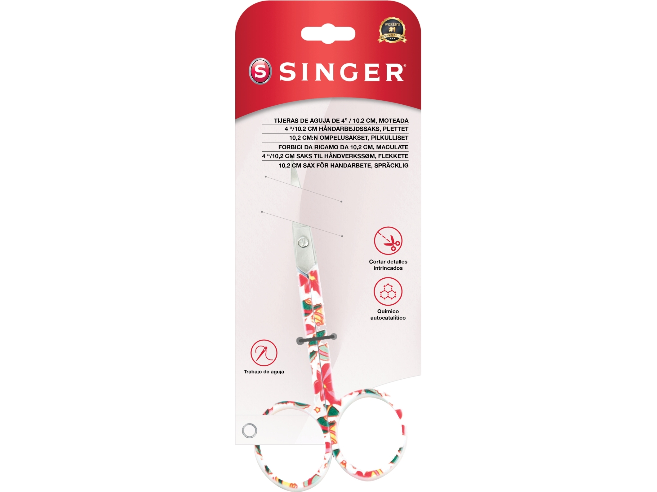 Singer apdailos žirklės, 10,2 cm | Baby & barn - Sömnad, stickning & virkning - Symaskin tillbehör | GameStuff