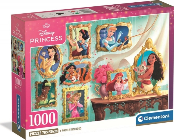Cle Puslespil 1000 Compact Disney Princess 37046