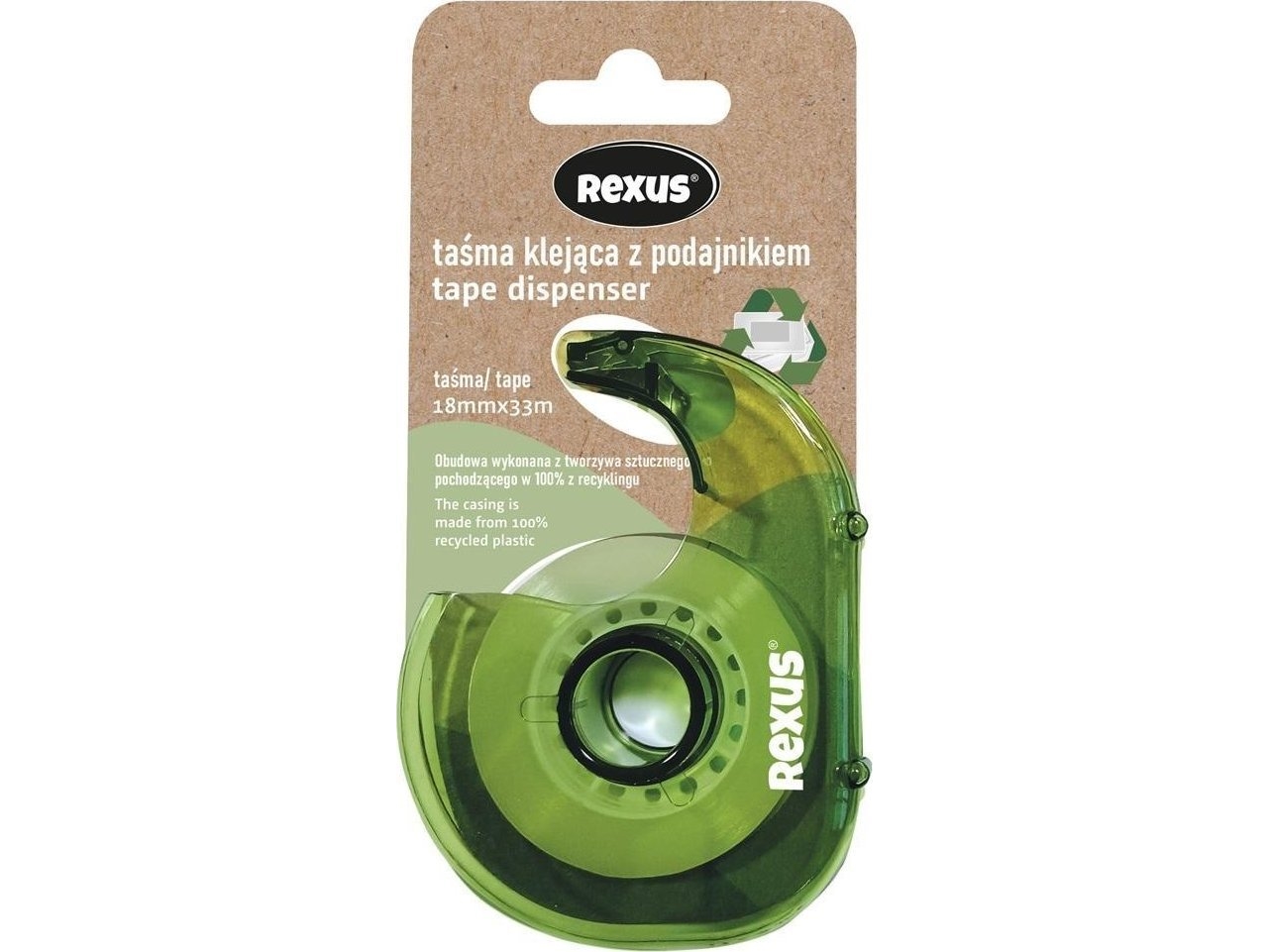 EDUKAMP klæbende tape med dispenser