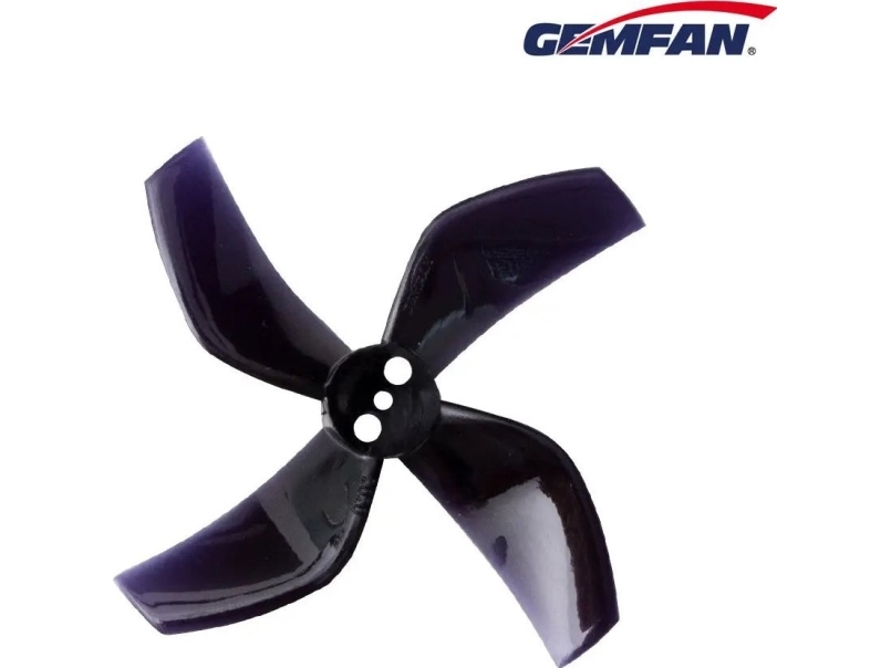 Gemfan 2020 Vier-Blatt-Propeller Schwarz | Drohnenpropeller | 8 Stück