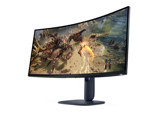 Alienware AW3425DWM - LED-skärm - spel - böjd - 34 - 3440 x 1440 UWQHD @ 180 Hz - VA - 400 cd/m² - 3000:1 - DisplayHDR 400 - 1 ms - 2xHDMI, DisplayPort - BTO - med 3 års grundläggande maskinvaruservice med avancerat byte efter fjärrdiagnos | Spel - Bildskärmar & tillbehör - Bildskärmar | GameStuff
