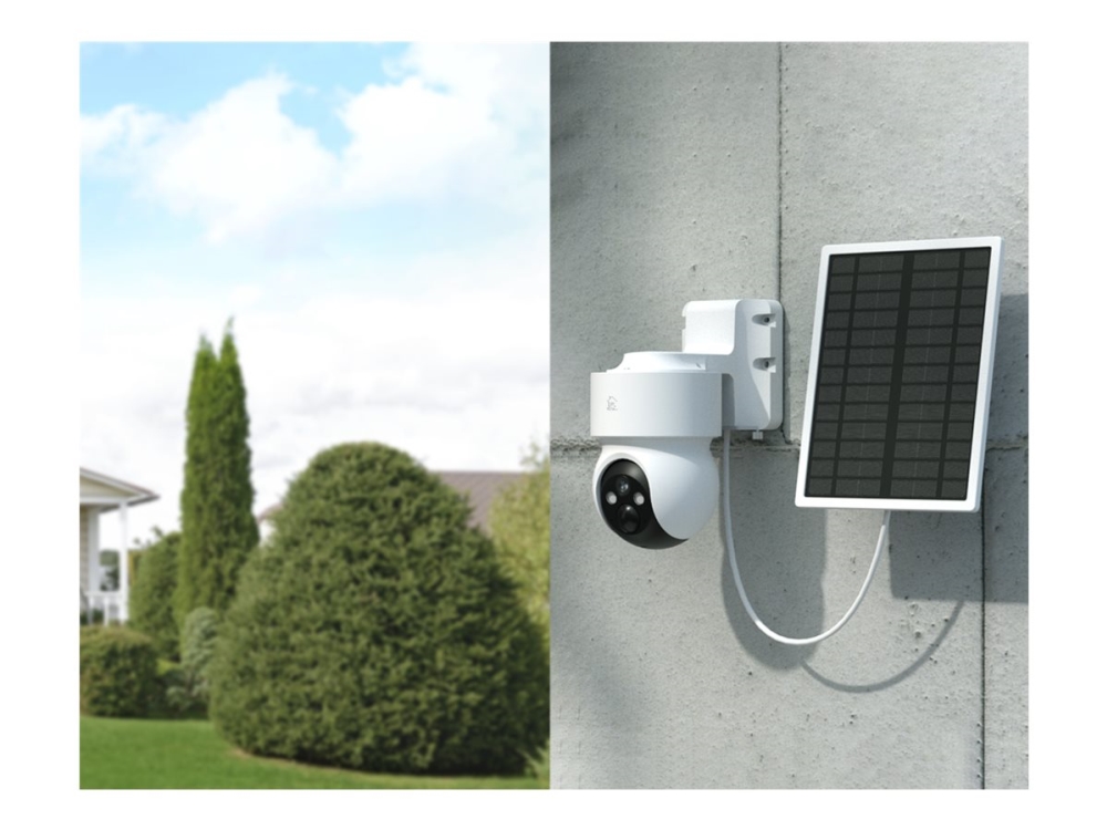 DELTACO SMART HOME SH-IPC11-4G - Netværksovervågningskamera - panonering / hældningsvinkel - kanontårn - udendørs - farve (Dag/nat) - 3 MP - 2304 x 1296 - audio - trådløs - 4G, 3G