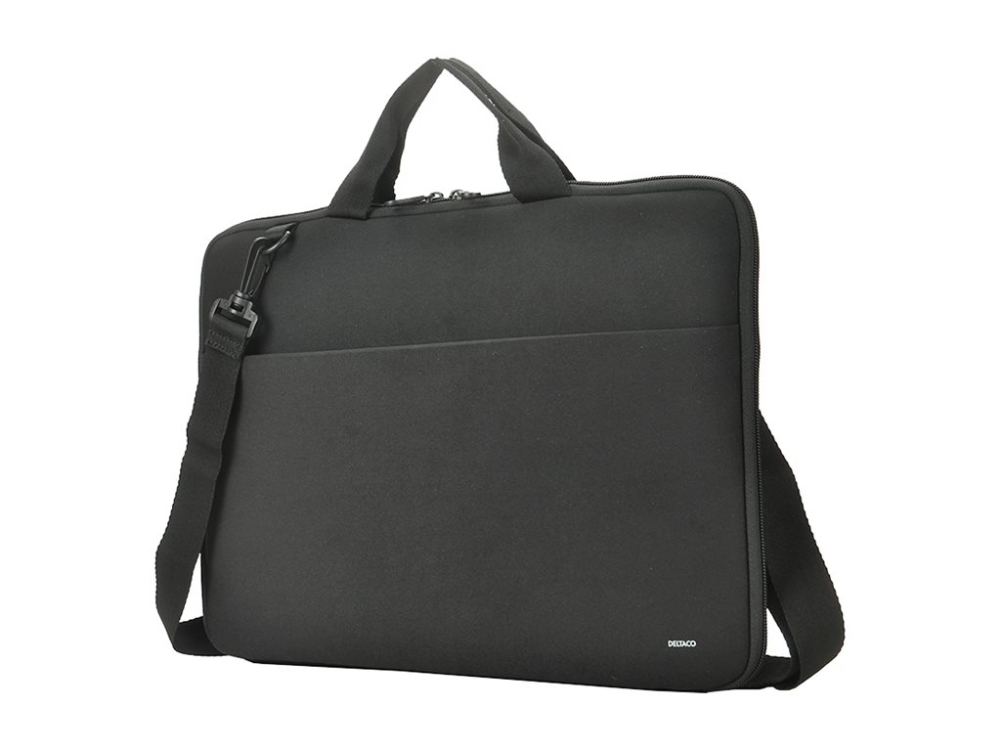 DELTACO - Fodral för bärbar dator - neopren - 16 - svart | Datortillbehör - Bildskärmar & Tillbehör - Övriga tillbehör | GameStuff